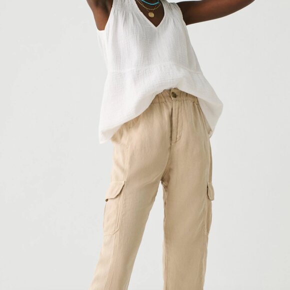 Faherty Ainsley Sleeveless Top - Picture 3 of 11